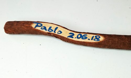 Bolígrafo de madera rústico personalizado