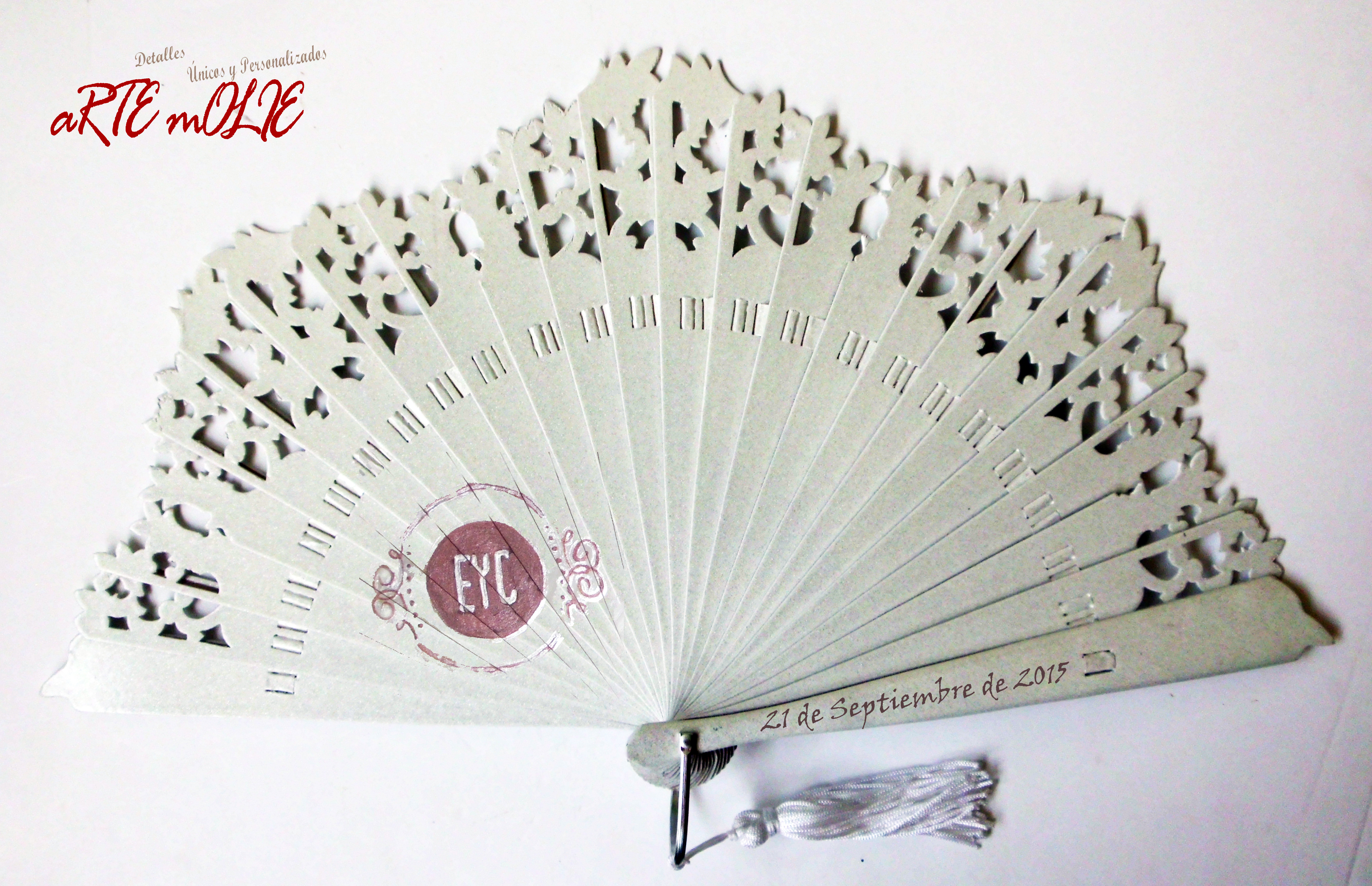 Abanico de novia