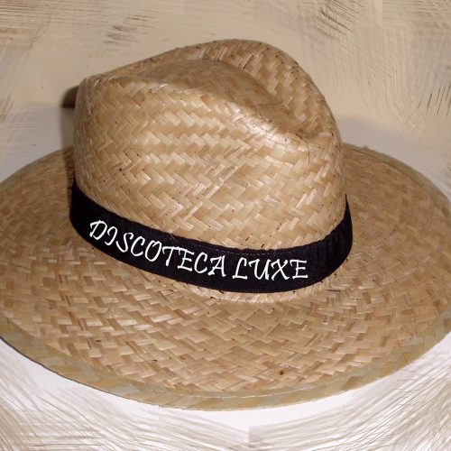 Sombrero de paja artesanal y personalizado a mano