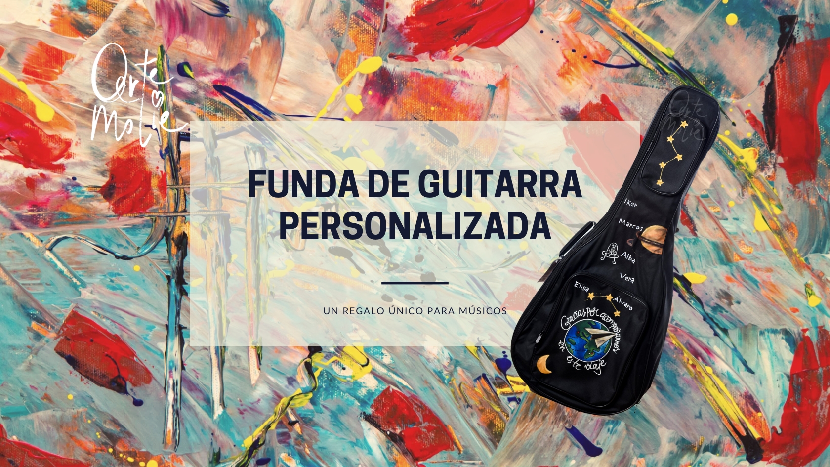 Funda de Guitarra Personalizada: Un Regalo Único para Músicos Funda-de-Guitarra-Personalizada-ArteMolie