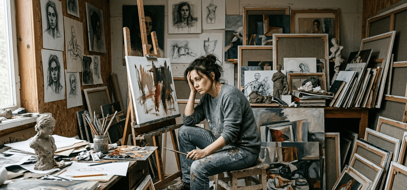 proyectos-artisticos-inacabados-acumulados-como-consecuencia-del-bloqueo-creativo